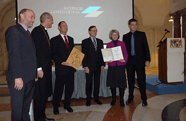 Verleihung des Bayerischen Umweltpreises an den Grünen Gockel. 