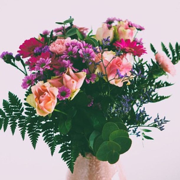 Bunter Blumenstrauss, Bild von Myléne auf Pixabay