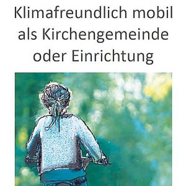 Titelblatt der Broschüre Klimafeundliche Mobilität