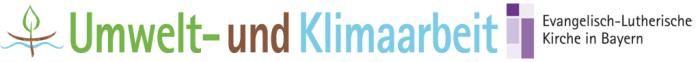 Logo der Umwelt und Klimaarbeit der Evangelisch-Lutherischen Kirche in Bayern