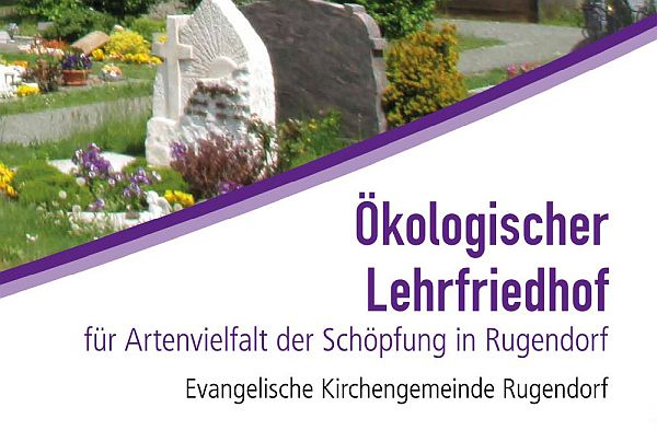 Titelbild der Broschüre Ökologischer Lehrfriedhof