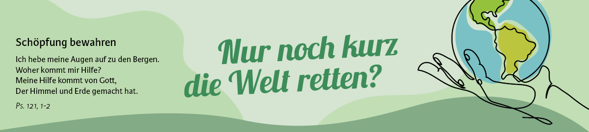 Logo "Nur noch kurz die Welt retten?"