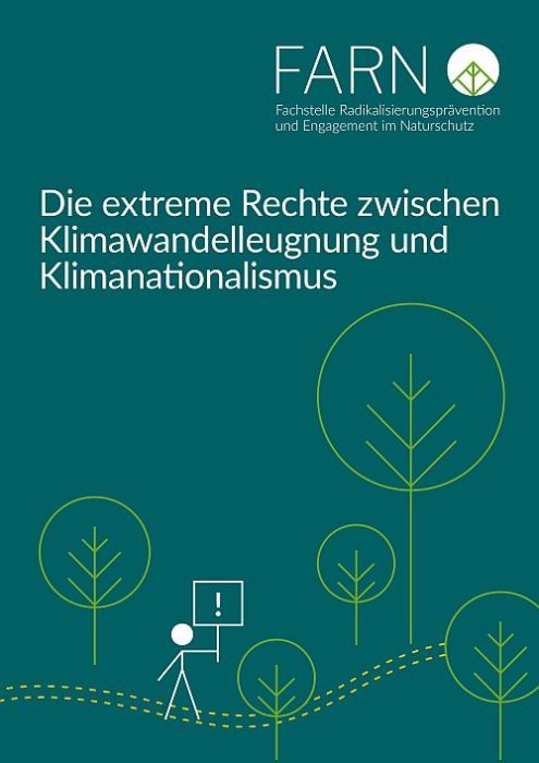 Cover der Broschüre Klimawandelleugnung FARN